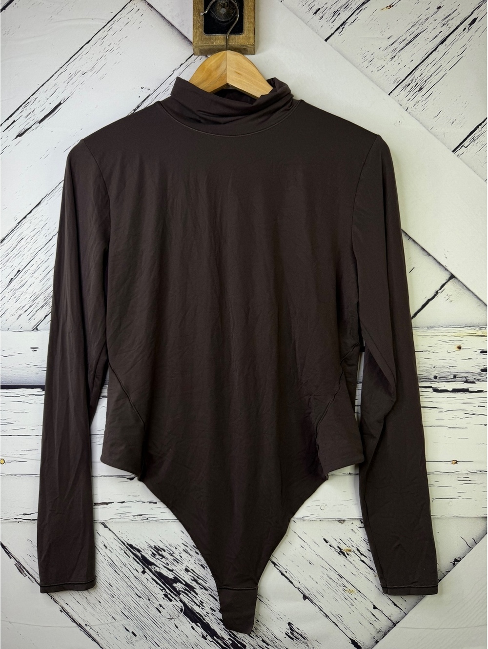 Lululemon Wundermost Ultra-Soft Nulu Turtleneck Bodysuit Women’s XL